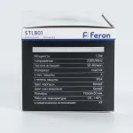 Накладной светильник Feron Saffit STLB01 29894 Цвет арматуры белый Цвет плафонов прозрачный