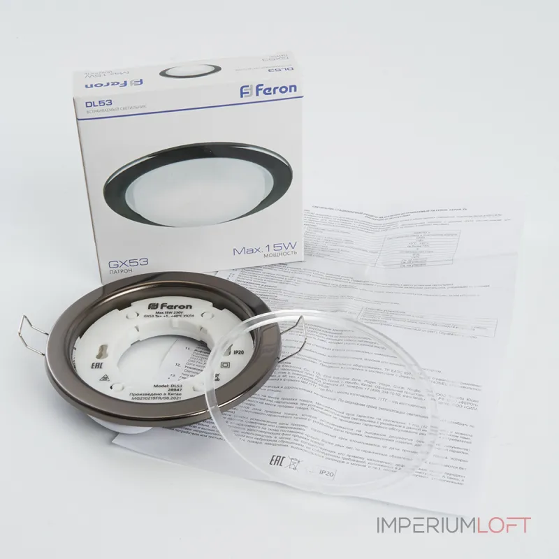 Встраиваемый светильник Feron DL53 28947 от ImperiumLoft Встраиваемый светильник Feron DL53 28947 от ImperiumLoft