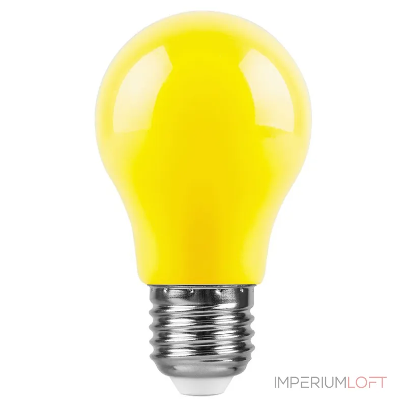 Лампа светодиодная Feron LB-375 E27 3W 230V желтый 25921