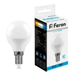 Лампа светодиодная Feron LB-550 E14 9Вт 6400K 25803