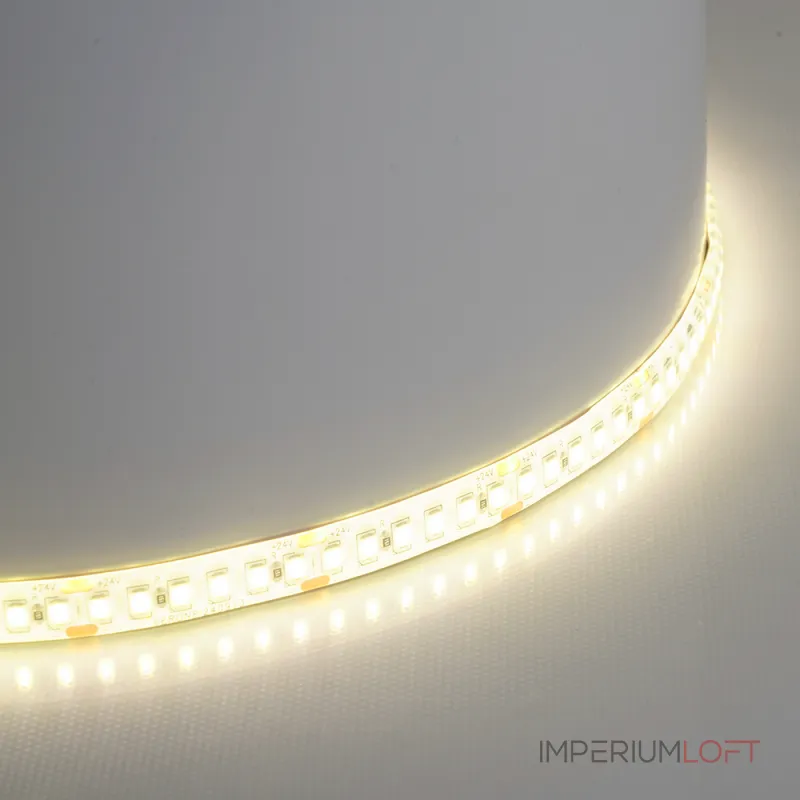 Светодиодная LED лента 180SMD(2835)/м 16Вт/м 24V 5000*10*2.3мм 3000К IP65 Feron 51825