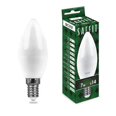 Лампа светодиодная Feron Saffit Sbc 3707 E14 7Вт 6400K 55169