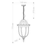 Подвесной светильник Feron PL630 11899 Цвет арматуры бронза Цвет плафонов прозрачный