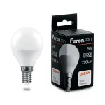 Лампа светодиодная Feron LB-1409 E14 9Вт 6400K 38079