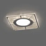 Встраиваемый светильник Feron CD994 40508 Цвет арматуры хром Цвет плафонов белый