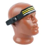 Фонарь налобный TH2316 c аккумулятором 5W, 1200mAh IP44, USB type-C, ABS пластик, резина Feron 52110 от ImperiumLoft