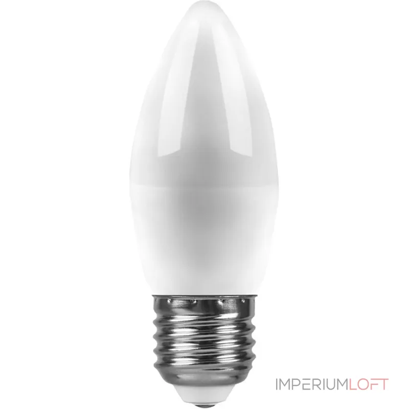 Лампа светодиодная Feron LB-570 Свеча E27 9W 175-265V 6400K 25938