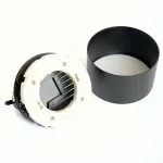 Светильник трековый однофазный на шинопровод под лампу Feron AL166 GX70 IP40 23W