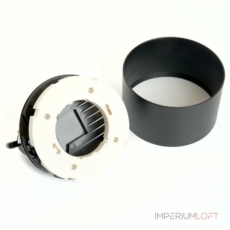 Светильник трековый однофазный на шинопровод под лампу Feron AL166 GX70 IP40 23W