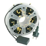 Гирлянда линейная FERON CL98 220LED 2700К (теплый белый) 50м+3м IP44 11W 51436