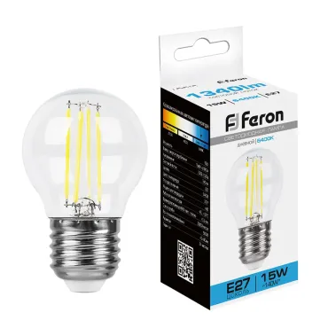 Лампа светодиодная Feron LB-515 E27 15Вт 6400K 38254