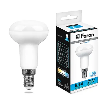 Лампа светодиодная Feron LB-450 E14 7W 175-265V 6400K 25515 Лампа светодиодная Feron LB-450 E14 7W 175-265V 6400K 25515