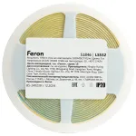 Светодиодная COB лента Feron LS532 320SMD(2110)/м 10Вт/м 24V 5000*5*1.8мм 6500К 51846