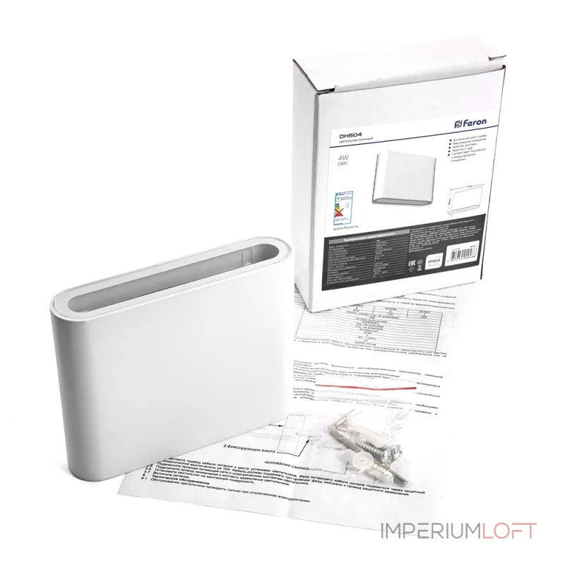 Светильник уличный светодиодный Feron Техно DH504 LED IP54 4W 3000К