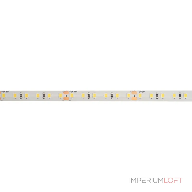 Светодиодная LED лента 120SMD(2835)/м 11Вт/м 24V 5000*8*1.22мм 6000К IP65 Feron 51636