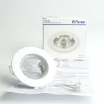 Светильник потолочный встраиваемый Feron DL10 G5.3 IP20 50W