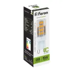Лампа светодиодная Feron LB-432 G9 5Вт 4000K 25770 от ImperiumLoft