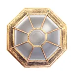 Накладной светильник Feron Аликанте 11651 Цвет арматуры золото Цвет плафонов разноцветный