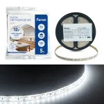 Светодиодная LED лента LS613, 120SMD(2835)/m 9.6W/m 12V 5m 4000К Feron 51637