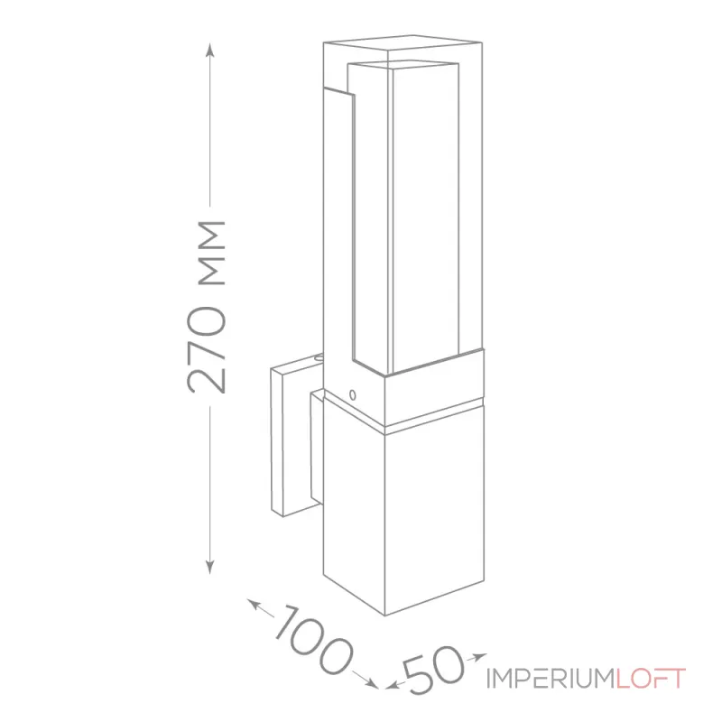 Светильник уличный светодиодный Feron Дубай DH601 LED IP54 5W 4000К