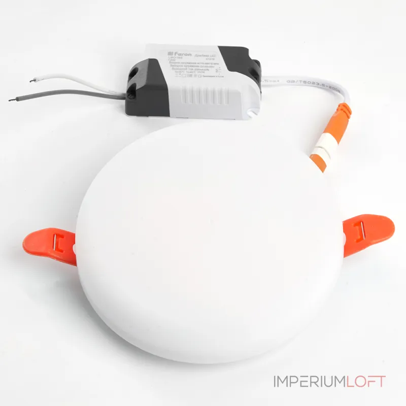 Светодиодный встраиваемый светильник Feron AL509 LED IP20 12W 6400К