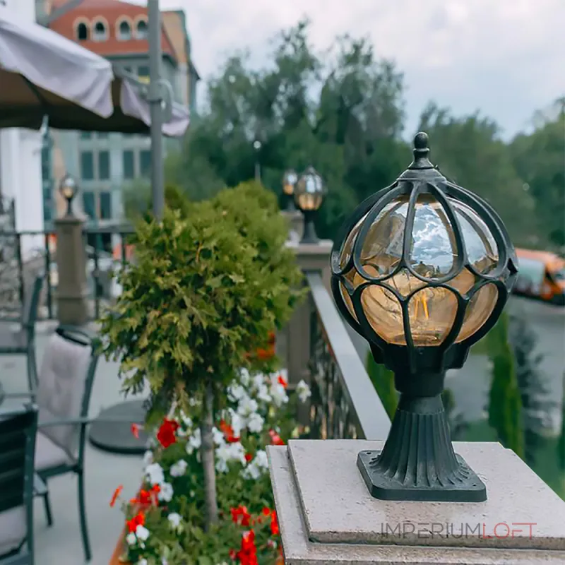 Наземный низкий светильник Feron Сфера 11364