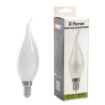 Лампа светодиодная Feron LB-718 E14 15Вт 4000K 38262