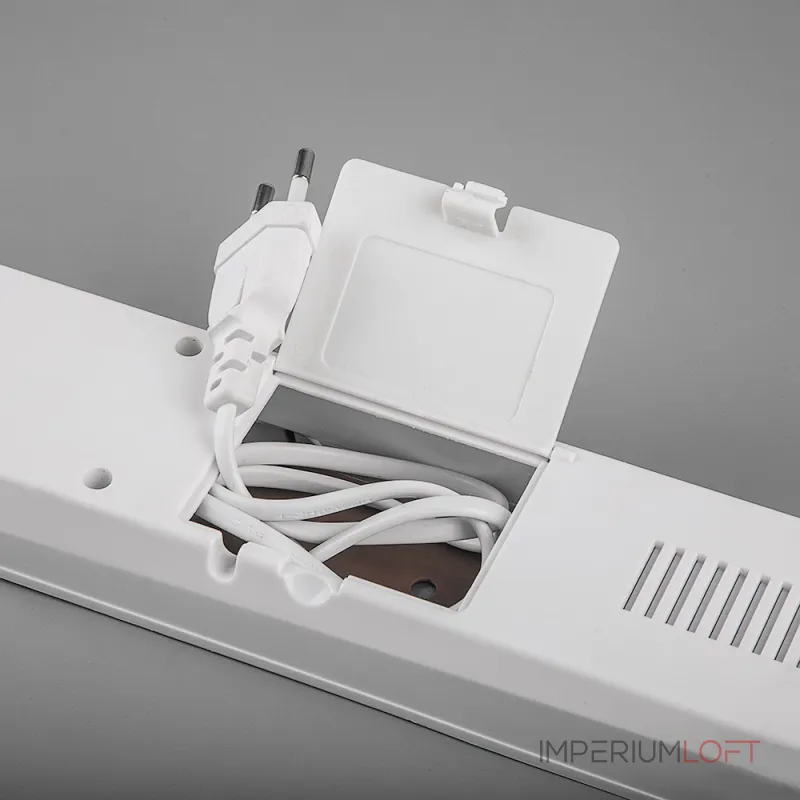 Накладной светильник Feron EL126 32553 Цвет арматуры белый Цвет плафонов прозрачный от ImperiumLoft Накладной светильник Feron EL126 32553 Цвет арматуры белый Цвет плафонов прозрачный от ImperiumLoft