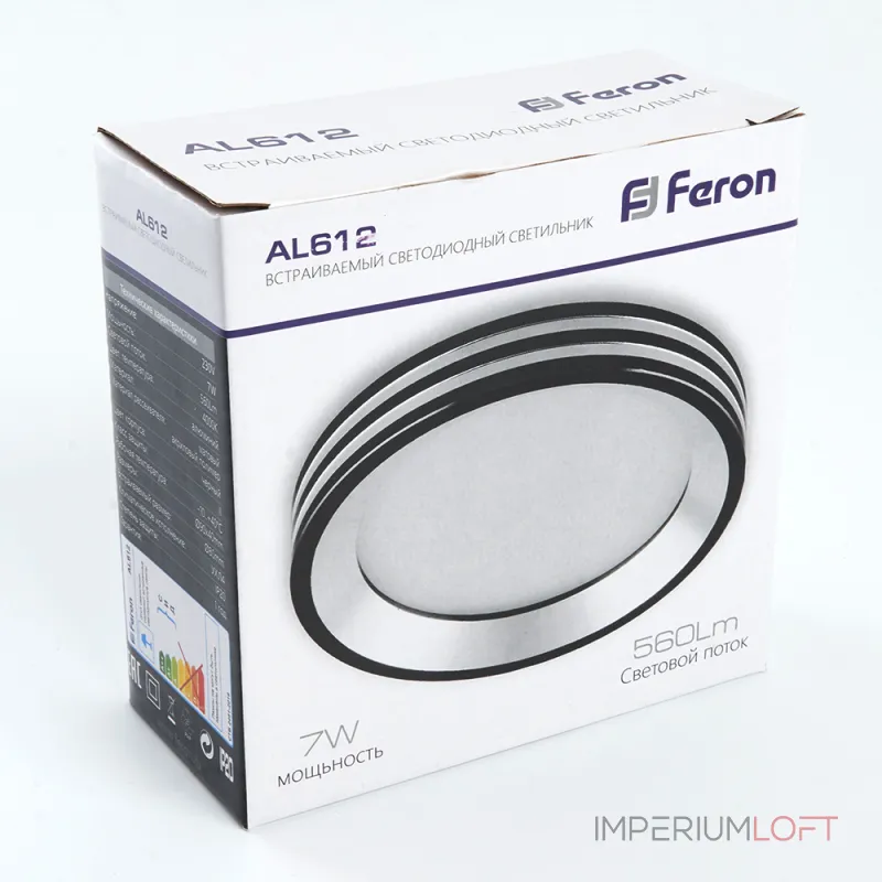 Встраиваемый светильник Feron AL612 28912 от ImperiumLoft Встраиваемый светильник Feron AL612 28912 от ImperiumLoft