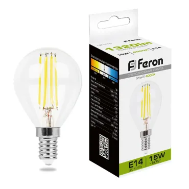 Лампа светодиодная Feron LB-515 E14 15Вт 4000K 38250