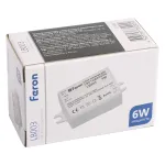 Трансформатор электронный для светодиодной ленты Feron LB003 12Вт 5A 60W 21480