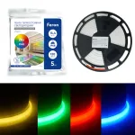 Светодиодная неоновая лента Feron LS551 120SMD(4040)/м 14.4Вт/м 24V 5000*13*13мм RGB IP68 неоновая 48731