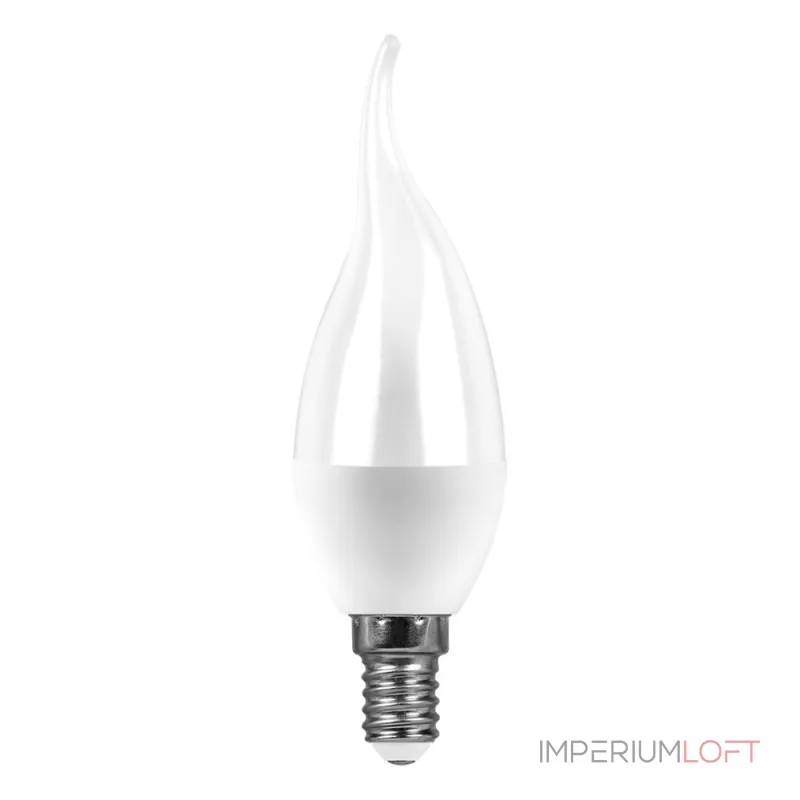 Лампа светодиодная Feron LB-97 Свеча на ветру E14 7W 175-265V 4000K 25761