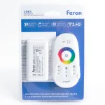 Контроллер RGB для светодиодной ленты с П/У Feron LD63 12, 24 Вт 48030