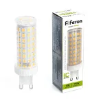 Лампа светодиодная Feron Lb 437 G9 15Вт 4000K 38213