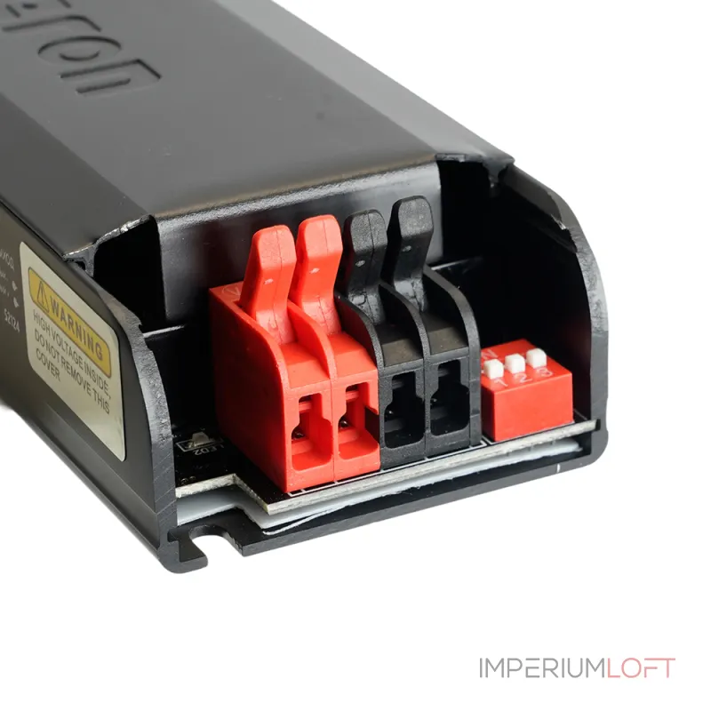Трансформатор для светодиодной ленты с плавным пуском и диммированием 100W 24V IP20 Feron 52124