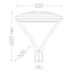 Светильник уличный Feron SP7020 LED IP65 50W 5000К