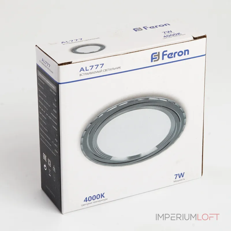 Встраиваемый светильник Feron AL777 28682 Встраиваемый светильник Feron AL777 28682