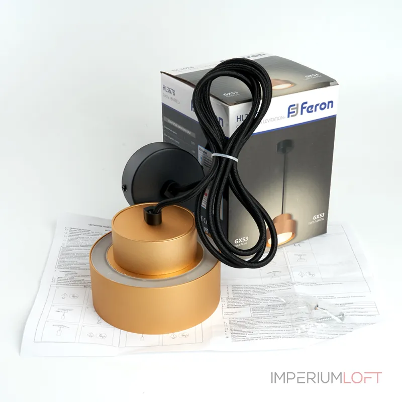 Подвесной светильник Feron HL3678 GX53 IP20 12W