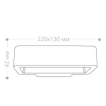 Светильник уличный светодиодный Feron Техно DH011 LED IP54 5W 4000К