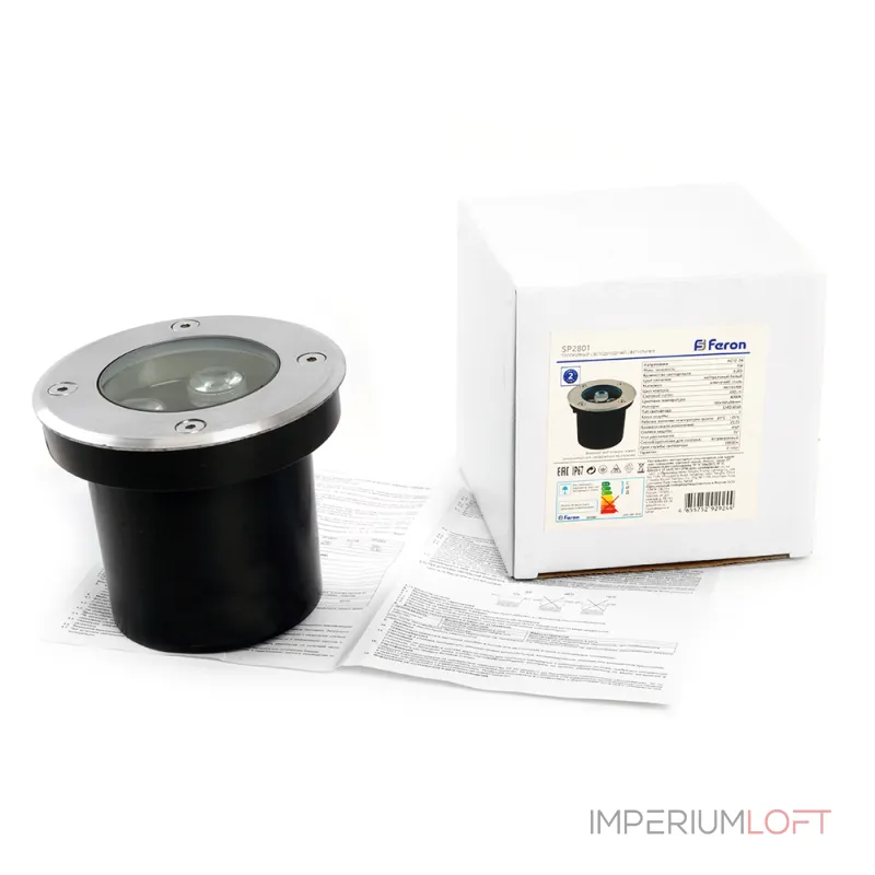 Встраиваемый в дорогу светильник Feron SP2801 48345 от ImperiumLoft Встраиваемый в дорогу светильник Feron SP2801 48345 от ImperiumLoft