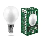 Лампа светодиодная SAFFIT SBG4507 Шарик E14 7W 230V 4000K 55035