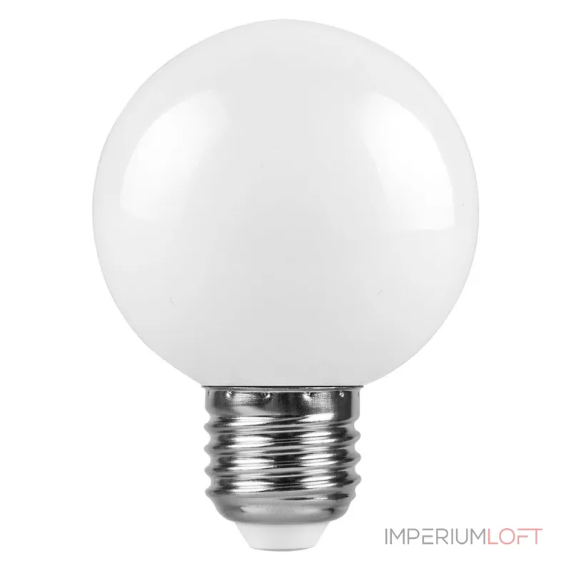 Лампа светодиодная Feron LB-371 Шар E27 3W 230V 6400K матовый 25902