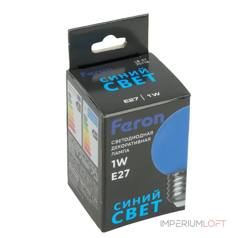Лампа светодиодная Feron LB-37 E27 1Вт K 25118 от ImperiumLoft Лампа светодиодная Feron LB-37 E27 1Вт K 25118 от ImperiumLoft
