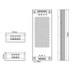 Трансформатор электронный для светодиодной ленты Feron LB049 48Вт 8,33A 400W 48804