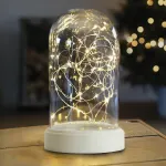 Световая фигура Feron "Колба с Нитью Роса" 50LED 2700K