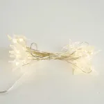 Гирлянда линейная от батареек FERON CL589, 20LED, 2700К (белый теплый) 2м+0,3м IP20, 2W 51445