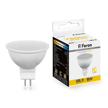 Лампа светодиодная Feron LB-560 MR16 G5.3 9W 175-265V 2700K 25839 Лампа светодиодная Feron LB-560 MR16 G5.3 9W 175-265V 2700K 25839