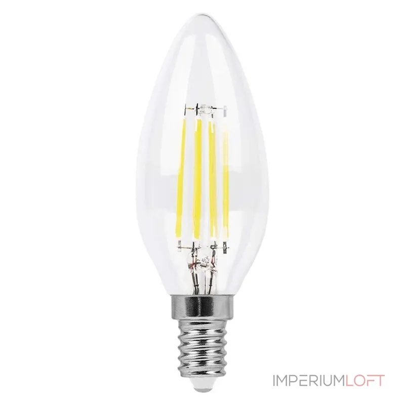 Лампа светодиодная диммируемая Feron LB-166 Свеча E14 7W 230V 2700K 25870