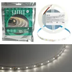 Светодиодная LED лента Feron SST01 SAFFIT 60SMD(2835)/m 6Вт/м 12V 5000*8*1.22мм 4000K IP20 55238